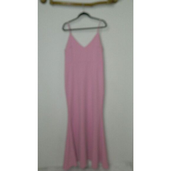 Lulu's Dress Infinite Glory Pink Maxi Dress Size X-Large - Picture 1 of 8